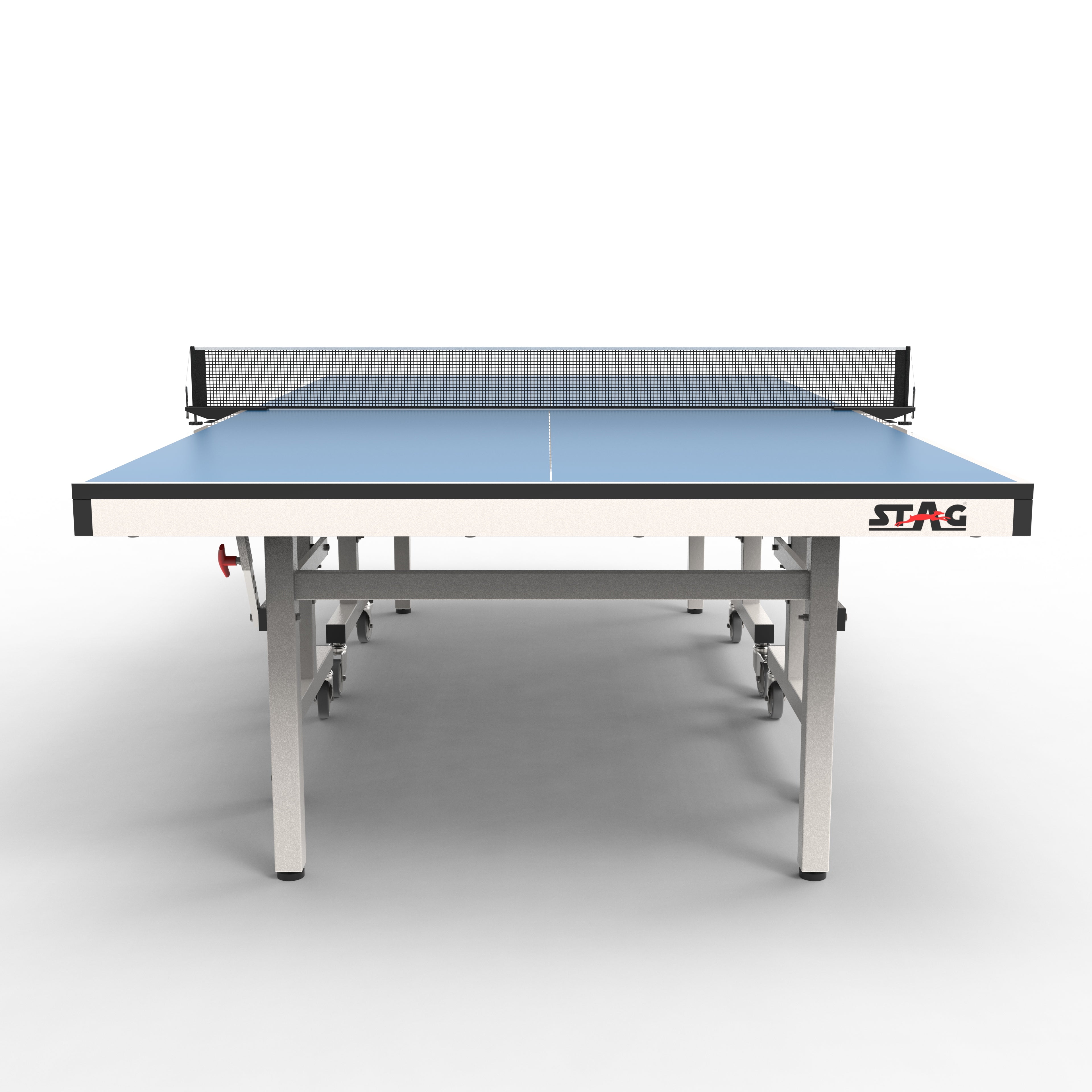 STAG GLOBAL Americas 16 Table Tennis Table 25mm Top (ITTF-Approved) Table with 2 TT Rackets, 6 Balls, 1 Table Cover & Clamp Net