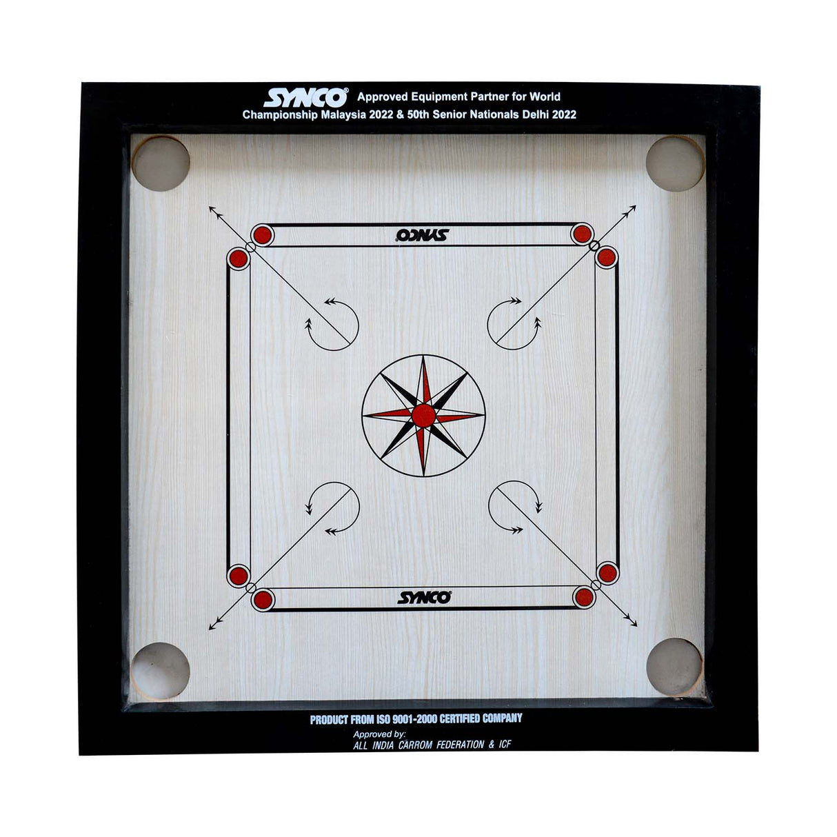 Synco 20 Inch Chakri Carrom Board for kids
