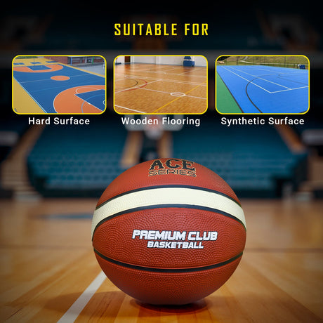 ACE 14 Panel Unique Basketball (Size-7)