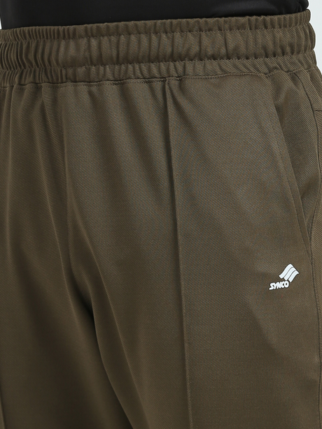 Synco Aeris Performance Trackpant for Men (Olive Green) - Ideal for Activewear, Running, Gymwear
