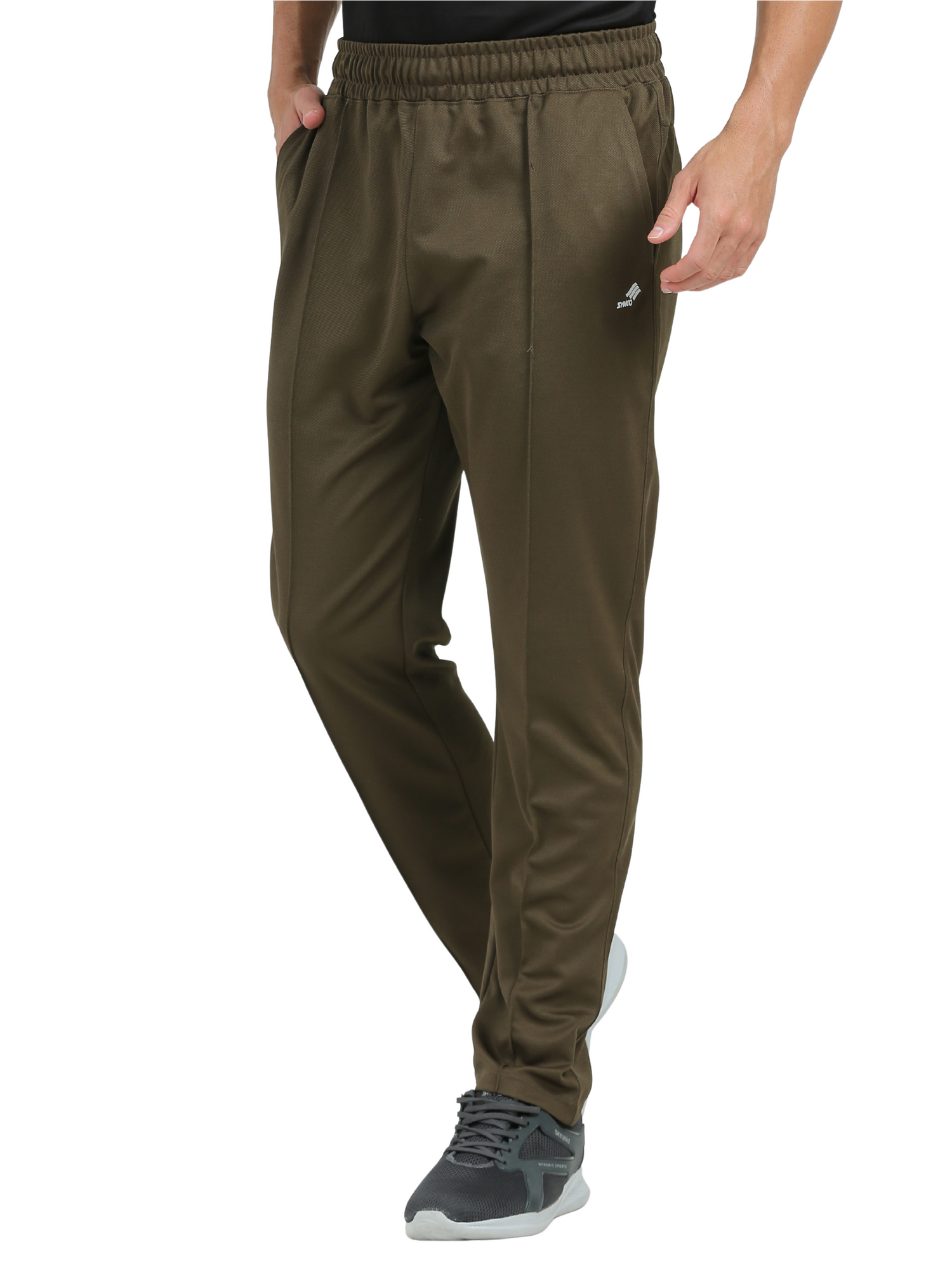 Synco Aeris Performance Trackpant for Men (Olive Green) - Ideal for Activewear, Running, Gymwear