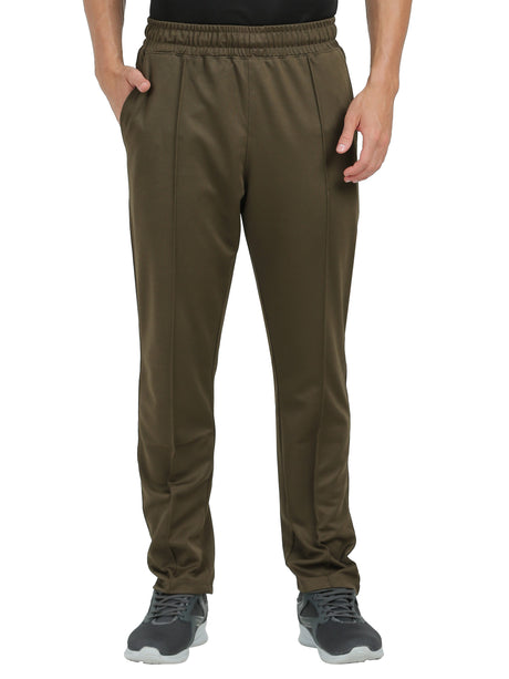 Synco Aeris Performance Trackpant for Men (Olive Green) - Ideal for Activewear, Running, Gymwear - Sports Equipment