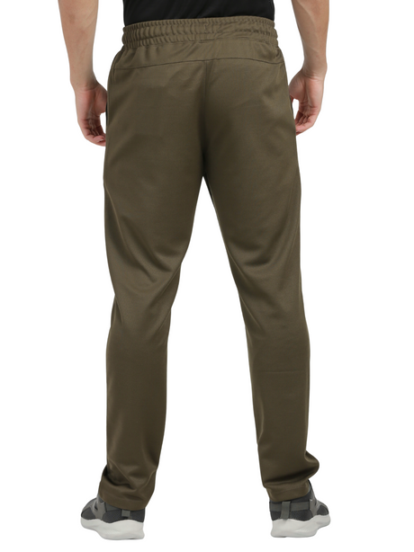 Synco Aeris Performance Trackpant for Men (Olive Green) - Ideal for Activewear, Running, Gymwear