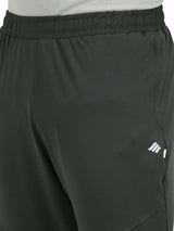 Synco AeroMove Trackpant for Men (Olive Green) - Ideal for Activewear, Running, Gymwear