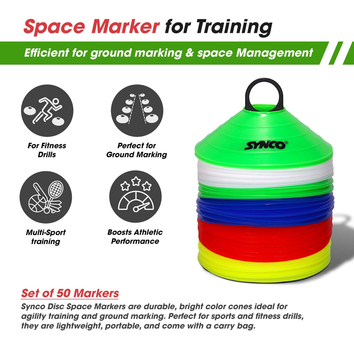 Synco Agility Disc Space Marker (2 inch)