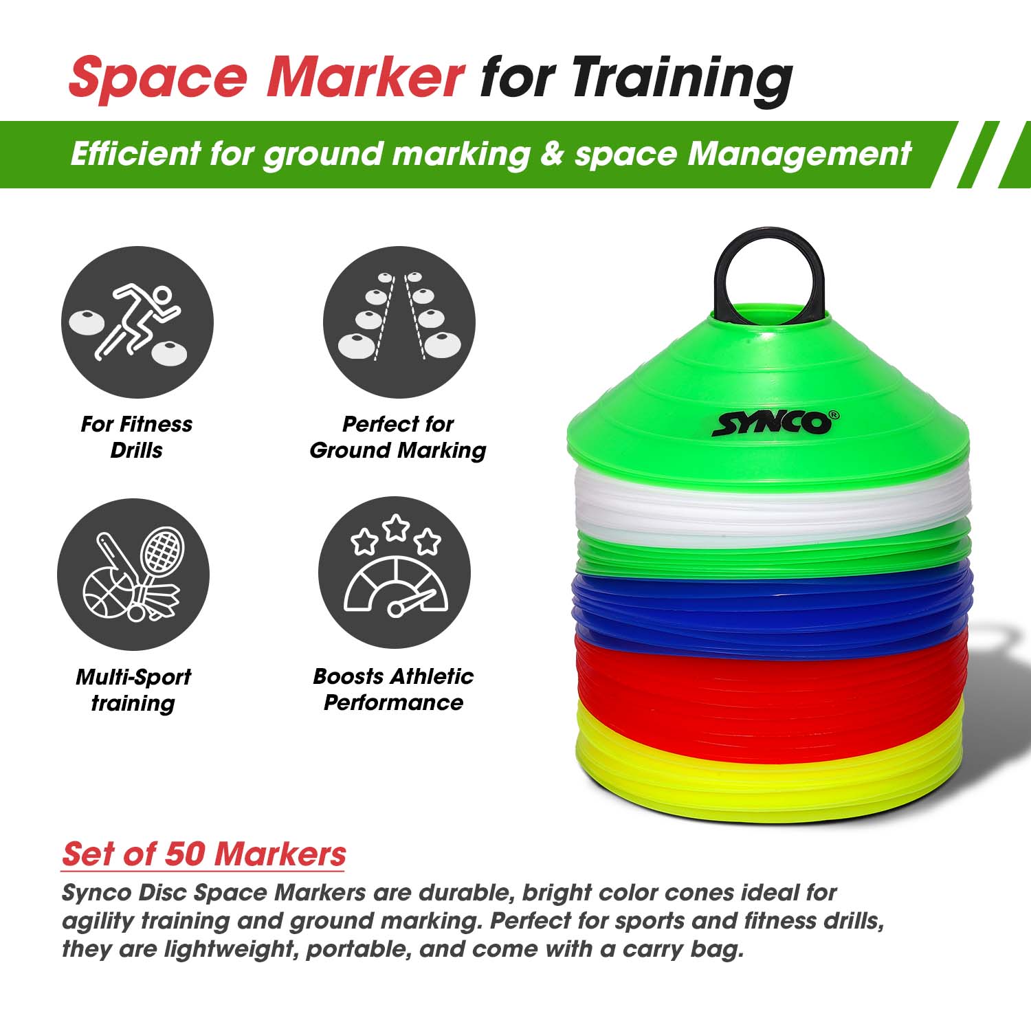 Synco Agility Disc Space Marker (2 inch)