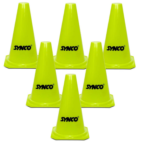 Synco Agility Traffic Cones (9 inch /12 inch) - Training Equipments