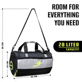 Synco All Rounder Bag (Black-Grey)