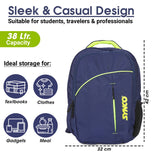 Synco Amigo Backpack - Casual backpack (M) Blue