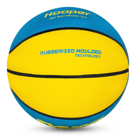 Synco Hooper series Men's Basketball (Size-7) Blue Yellow