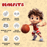 Synco Little Champ Basketball (Size-1) Orange