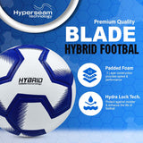 Synco Blade Hybrid Football TPU with Hydralock Tech (White)