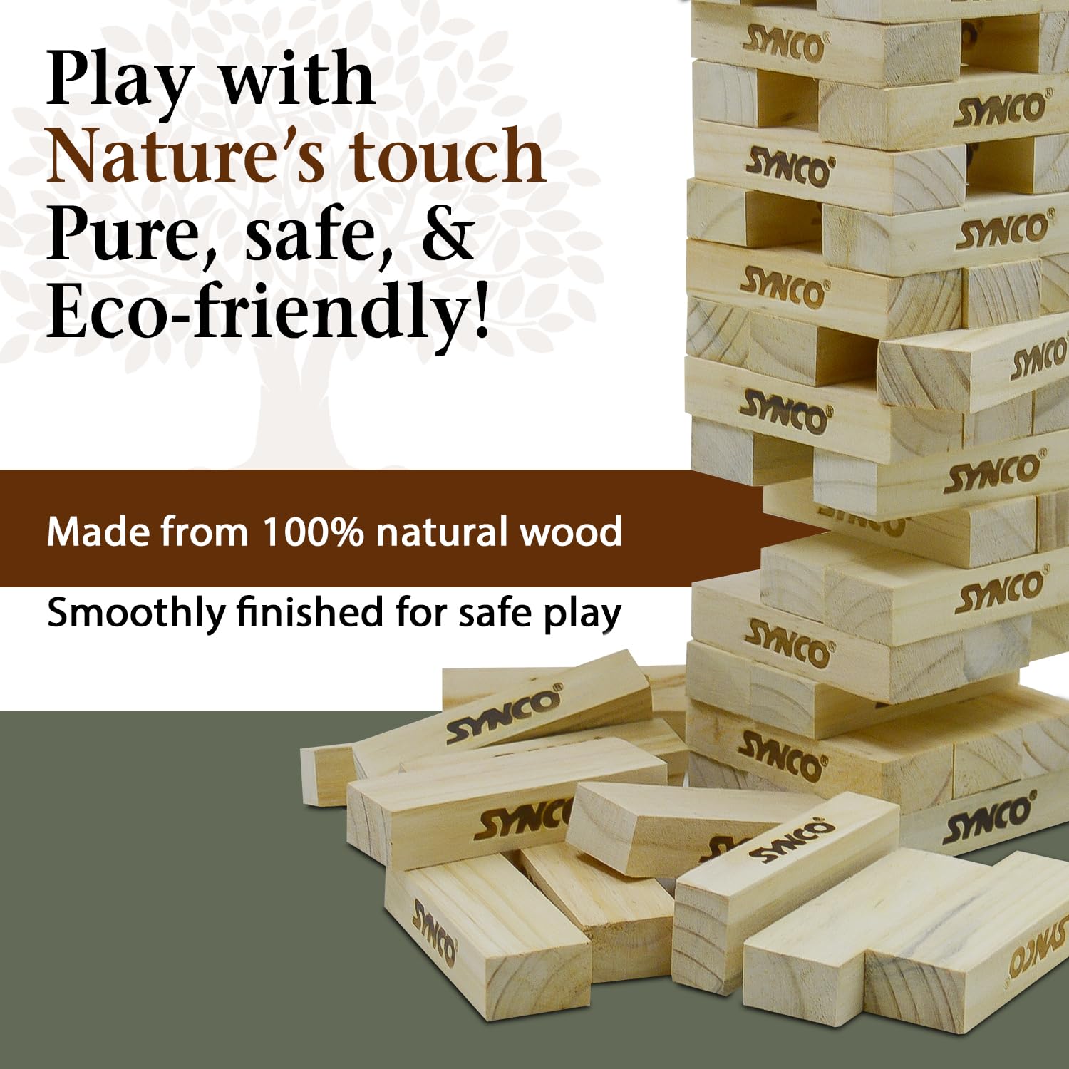 Synco Mini Tower Blocks Stacking Game