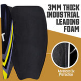 Synco Bolt Shin Guard with Sleeve Combo | Shin Guard for Football | Size- Medium