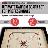 Synco 27 Inch Chakri Carrom Board for kids