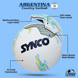 Synco Country Flag Football - Argentina (Size-5)