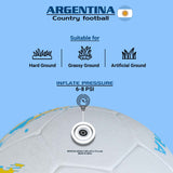 Synco Country Flag Football - Argentina (Size-5)