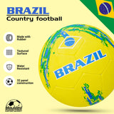 Synco Country Flag Football - Brazil (Size-5)