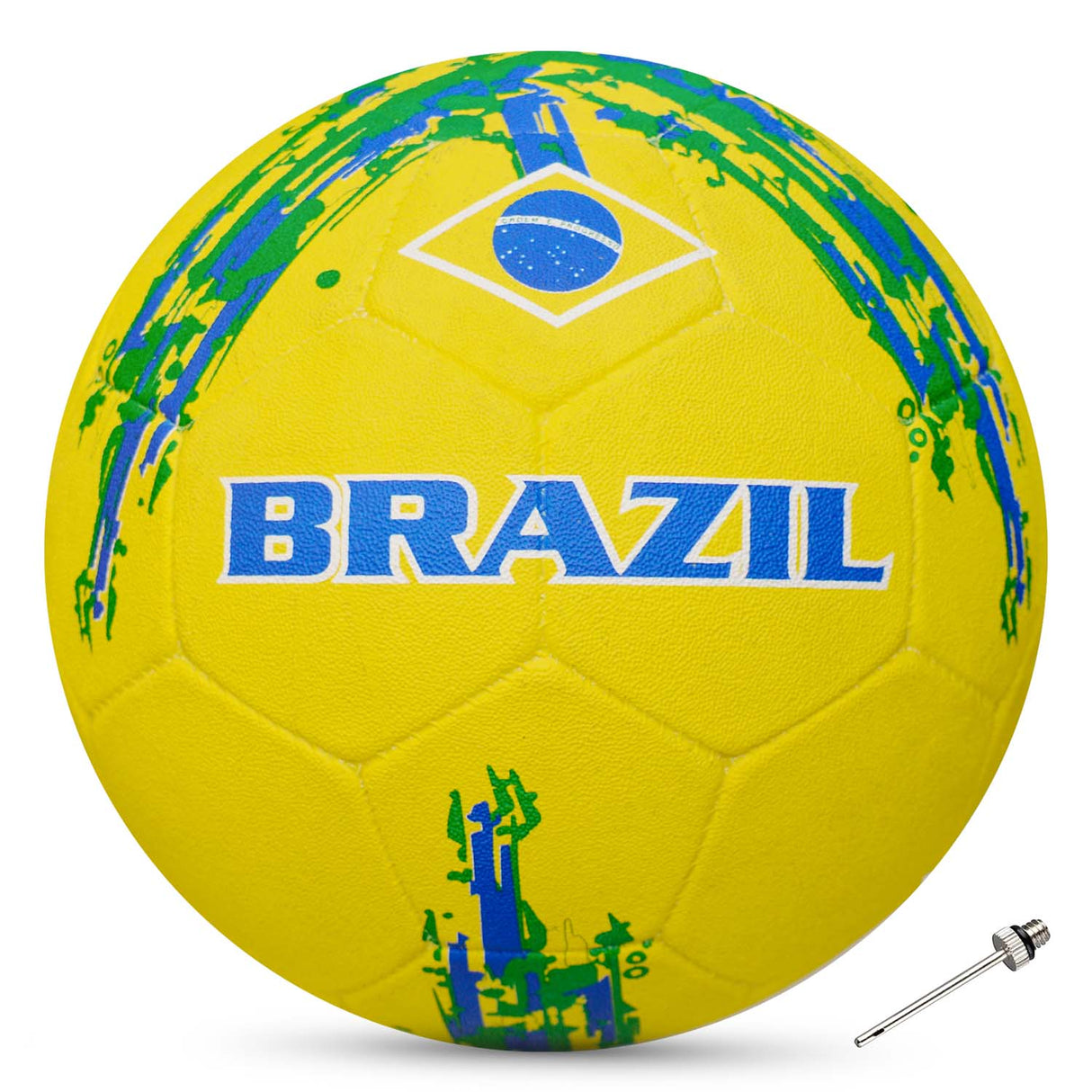 Synco Country Flag Football - Brazil (Size-5)