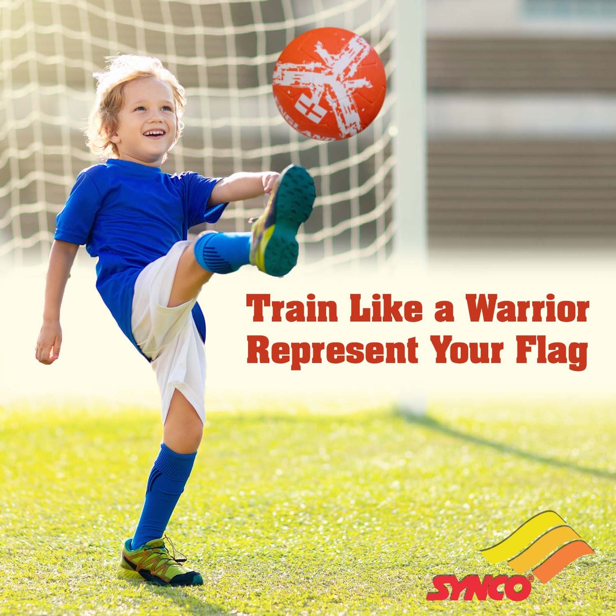 Synco Country Flag Football - England (Size-5)