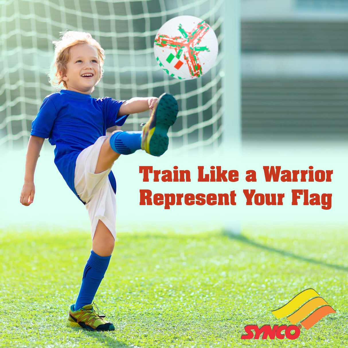 Synco Country Flag Football - Italy (Size-5)