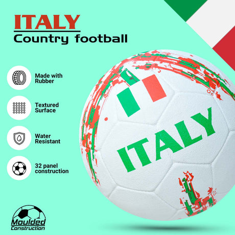 Synco Country Flag Football - Italy (Size-5)