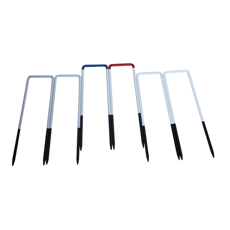 Synco Croquet Sport Gold Croquet Set 6 Player, Professional Set with Croquet Balls and accessories (38inch) for Adult, Perfect for Lawn, Backyard, Parks and Gardens for Fun and Professional Games