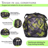 Synco Cruise Duffle Bag (M) Camo Green