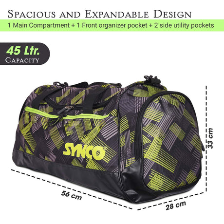 Synco Cruise Duffle Bag (M) Camo Green