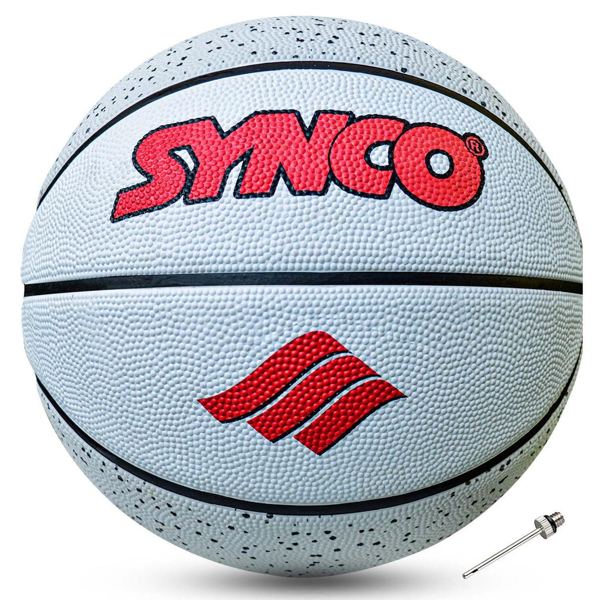 Synco Culture Basketball (Size-5) Grey-white