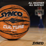 Synco Culture Basketball (Size-5) Orange