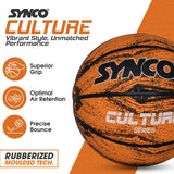 Synco Culture Basketball (Size-5) Orange