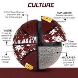 Synco Culture Basketball (Size-5) Brown-white