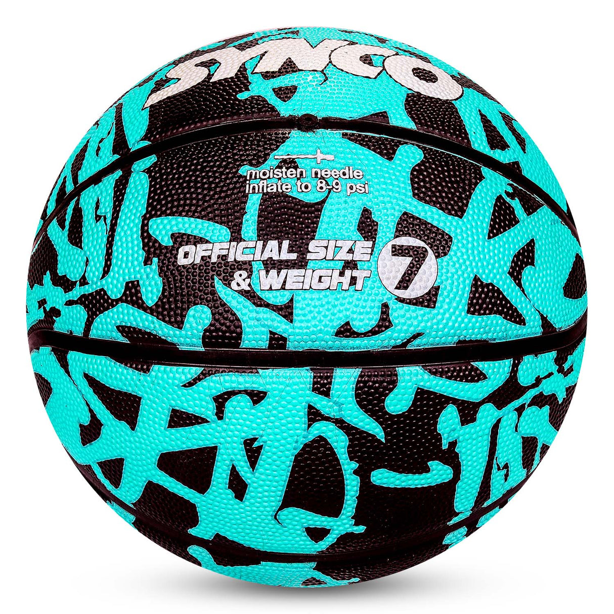 Synco Culture Series Men's Basketball (Size-7) Blue-Black