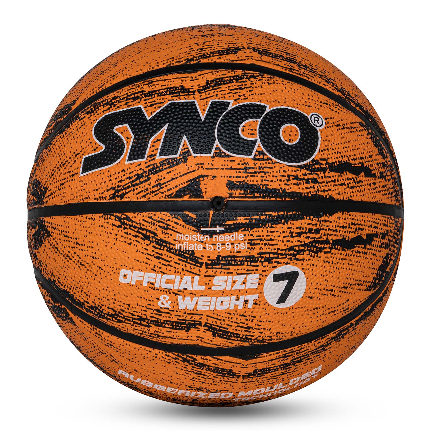 Synco Culture Series Men's Basketball (Size-7) Orange