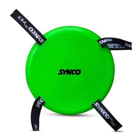 Synco Dog Frisbee with Holding Loops | Dog Toy Frisbee - Dog Ball