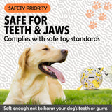Synco Dog Football Graphic Yellow with Holding Loops