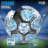 Synco Dynamo Football | FIFA Quality Pro Certified | Professional Match Football | Water Resistant Size-5