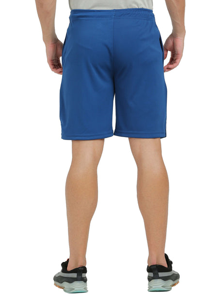 Flare Active Shorts for Men (Royal Blue) | Synco