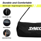 Synco Flex 3 Ball Carrying sports Duffel Bag (S) Black