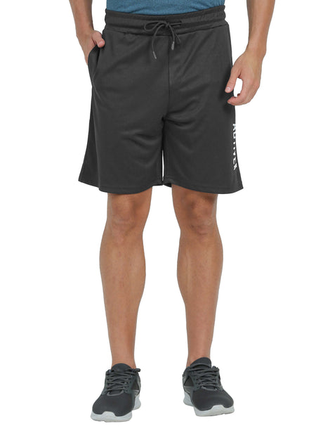 Synco Flex Active Sports Shorts for Men (Dark Grey) - Sports Equipment