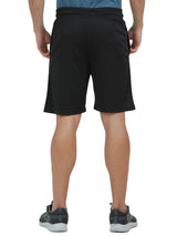 Synco Flex Active Sports Shorts for Men (Black)