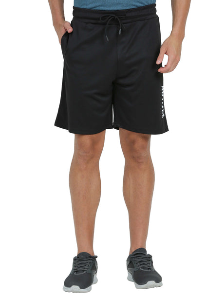 Synco Flex Active Sports Shorts for Men (Black) - Sports Equipment
