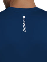 Synco Flo Fit Sports Tshirt For Men(Blue) -Sportswear & Activewear