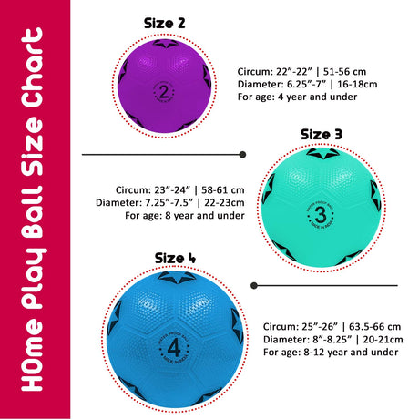 Synco Home Play Football for Kids | Beach Ball | Soft Toy Ball | Size- 4 (Pack of 2)