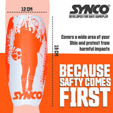 Synco Fusion Shin Guard with Sleeve Combo | Shin Guard for Football | Size- Medium
