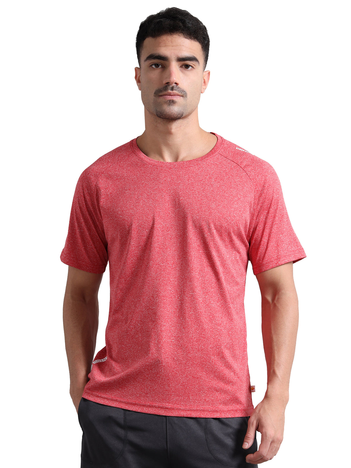 Synco Fusion Sports Tshirt for Men(Red) -Ideal for Running,Gym