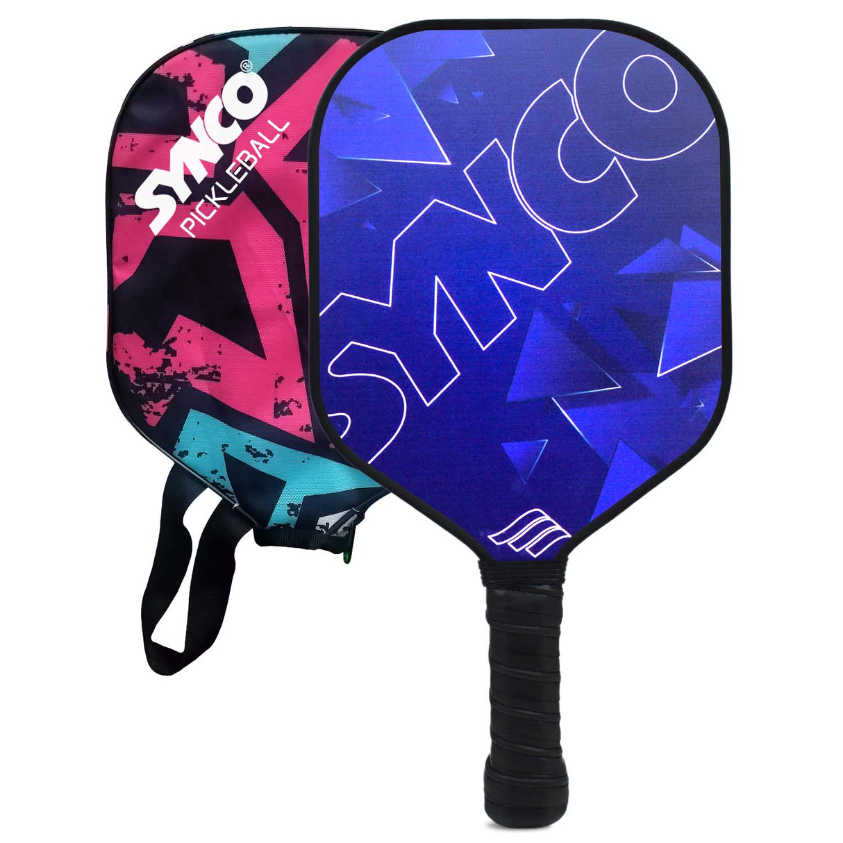 Synco Glory Carbon Fiber Pickleball Paddle | High Performance Pickleball Racket with Free Cover Bag