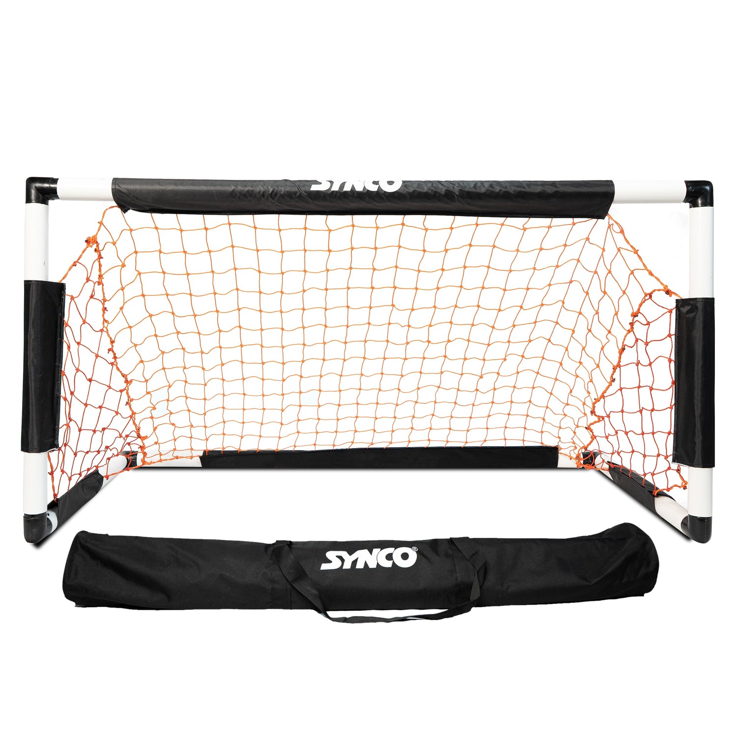 Football goal post for kids (4X2) - Soccer Net for Kids | Synco