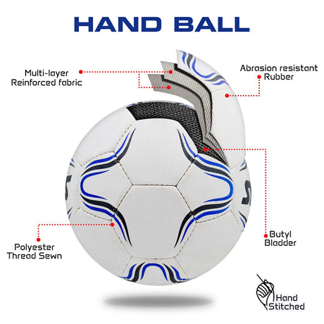 Synco Hawk Handball Size-3 (for Men) white